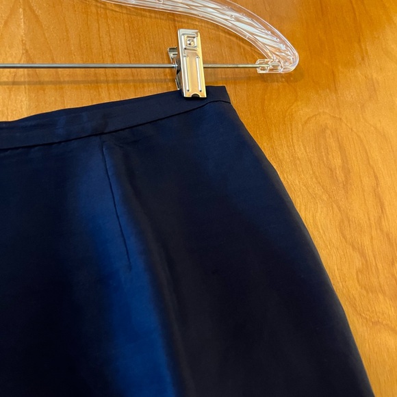 Lauren Ralph Lauren Navy Blue Silk Pants Lined Women’s 4P Petite 4 - Picture 5 of 10